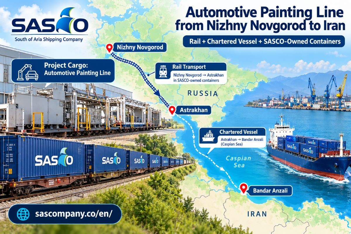 Bandar Anzali to Astrakhan freight 3