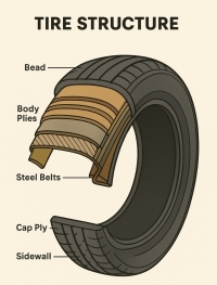راهنمای کامل اعداد و علائم روی لاستیک خودرو