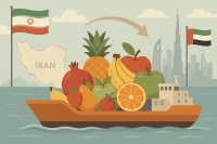 راهنمای جامع صادرات میوه از ایران به دبی برای بازرگانان